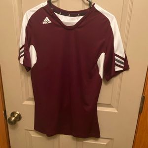 Men’s size M Adidas burgundy Jersey